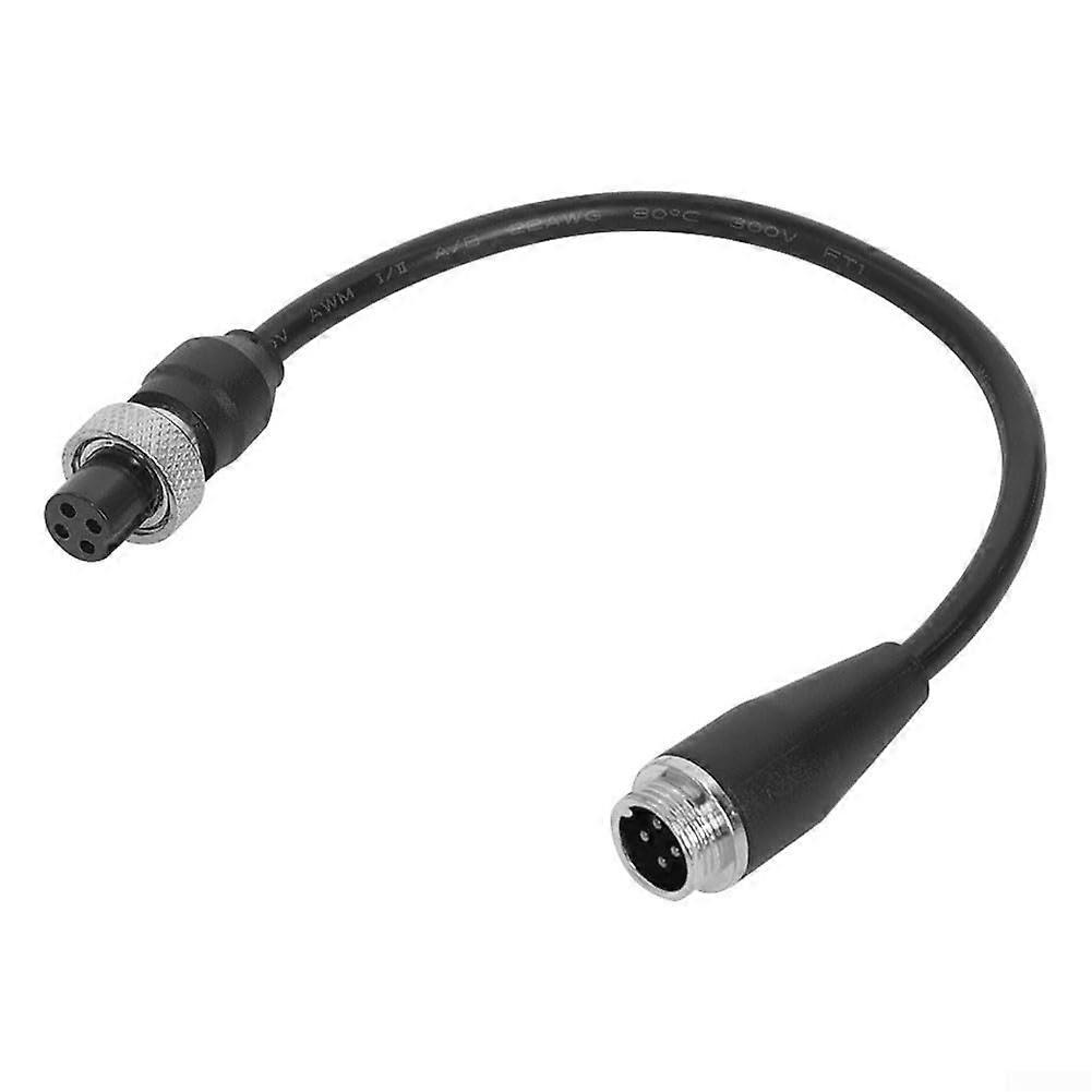 Power Extension Cable 4Pin Charging Cord with PVC Copper Core for S MAX/S/miniPRO 24cm Black
