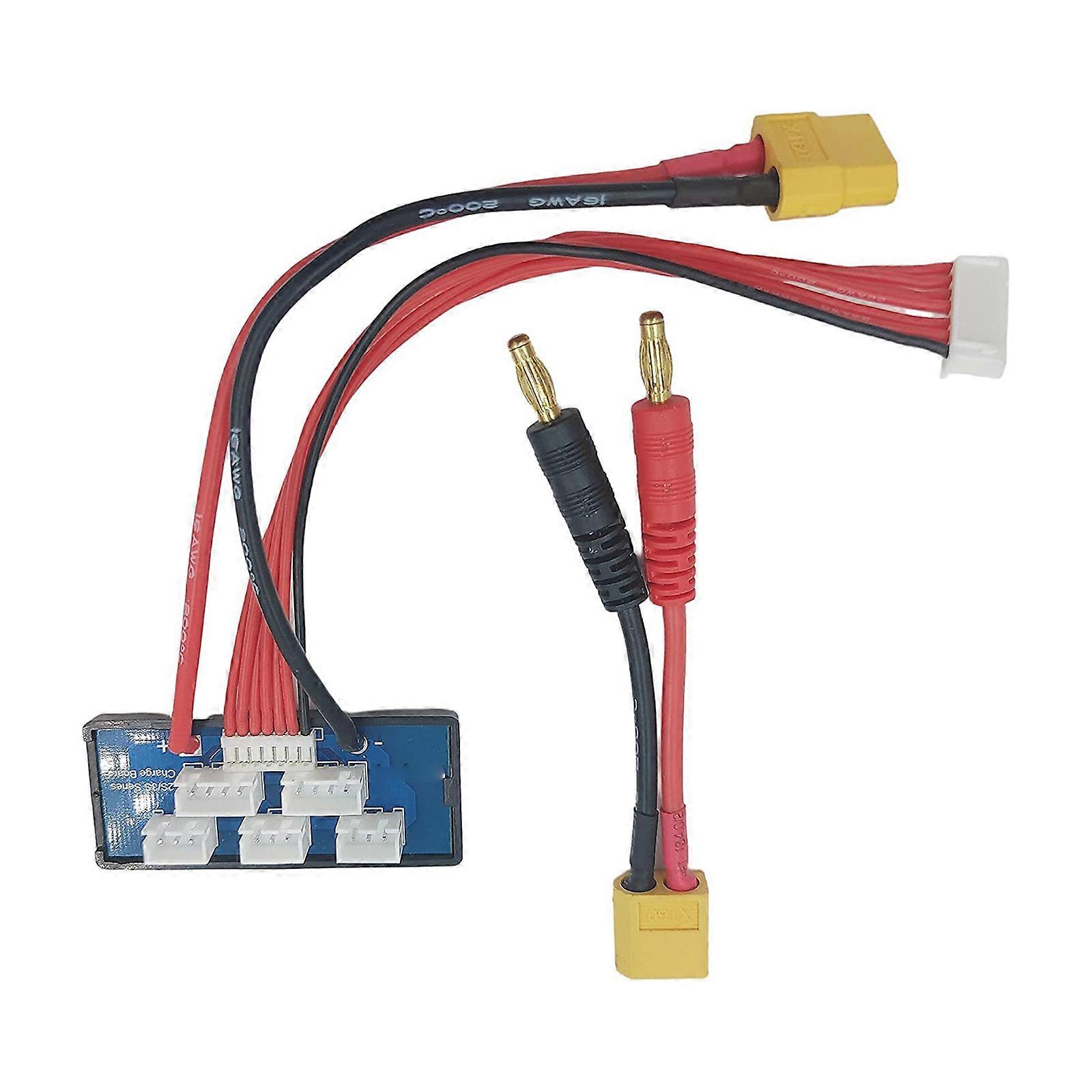 2S 3S Lithium Battery Charging Adapter Cable Replacement Expansion Board Charging Boost Module for Quadcopter Accessories Multicolor