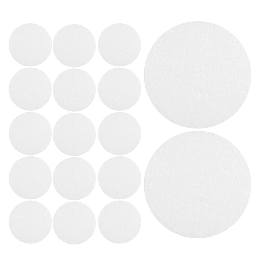 Craft Foam Cylinders for DIY Projects 20Pcs White Foam Blocks for Arts