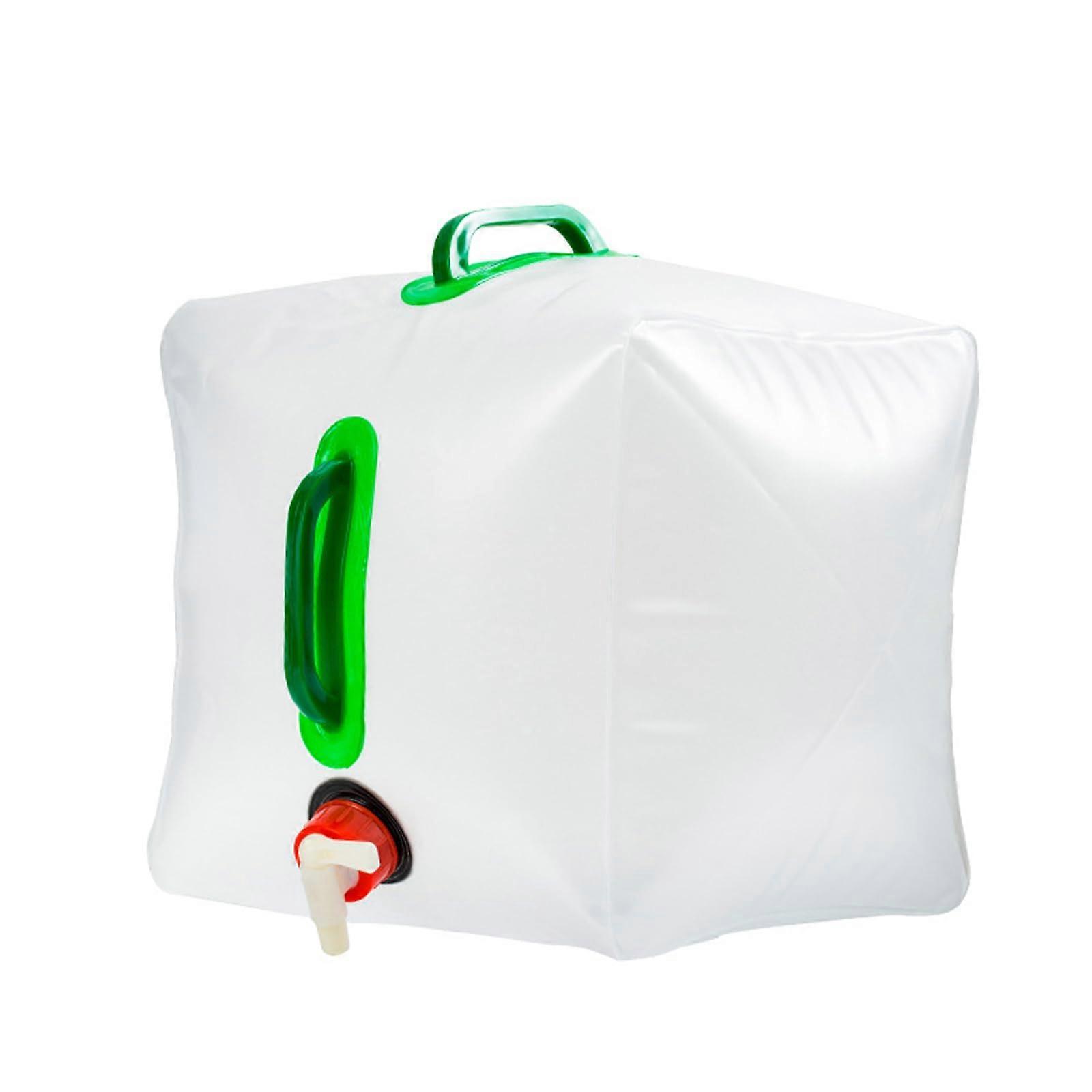 Light Weight Folding Water Bucket 20L Capacity With Tap, Leakproof, Collapsible Water Container, Space Saving Design