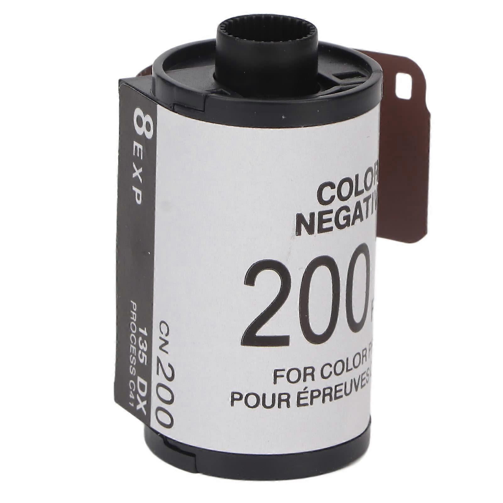 35mm Color Film ISO200, 8 Sheets  Definition Wide Exposure for Fast Shutter Photography