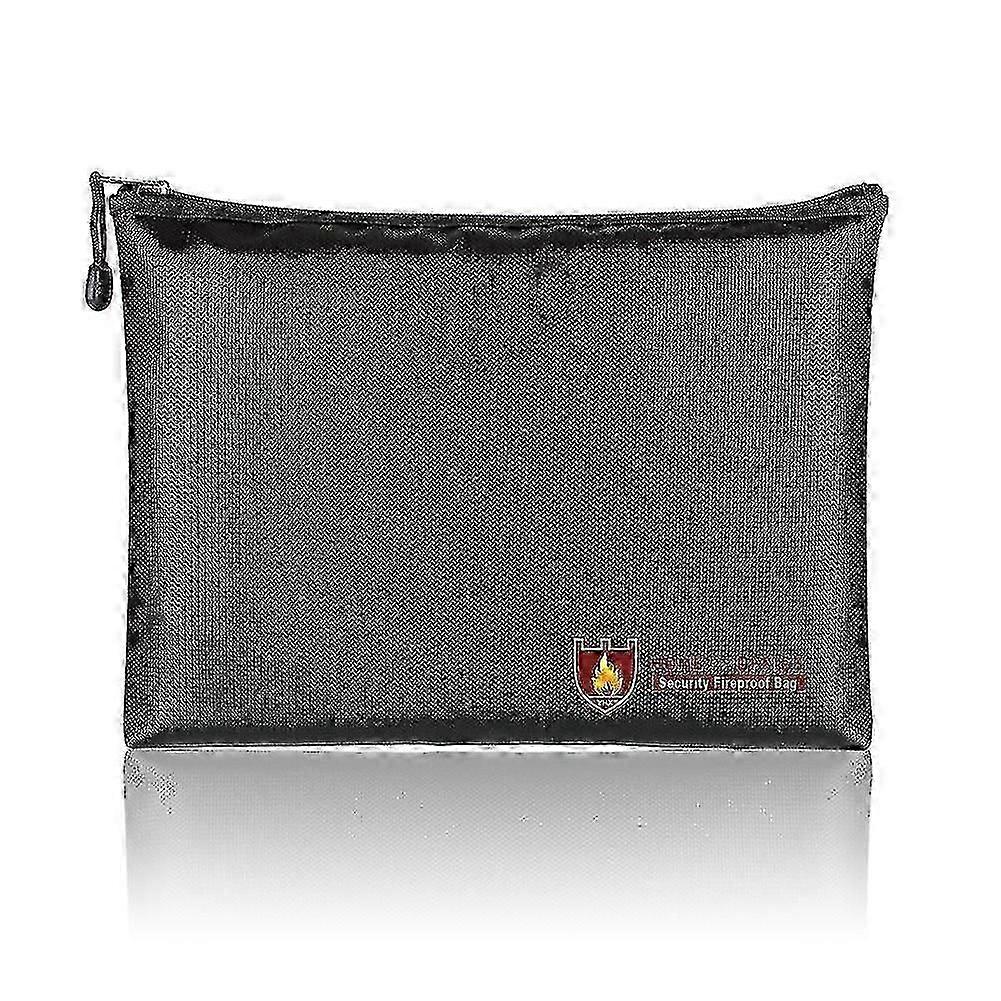 Fireproof Document Bag Fire Resistant Waterproof Envelope Pouch For Passport Money Files