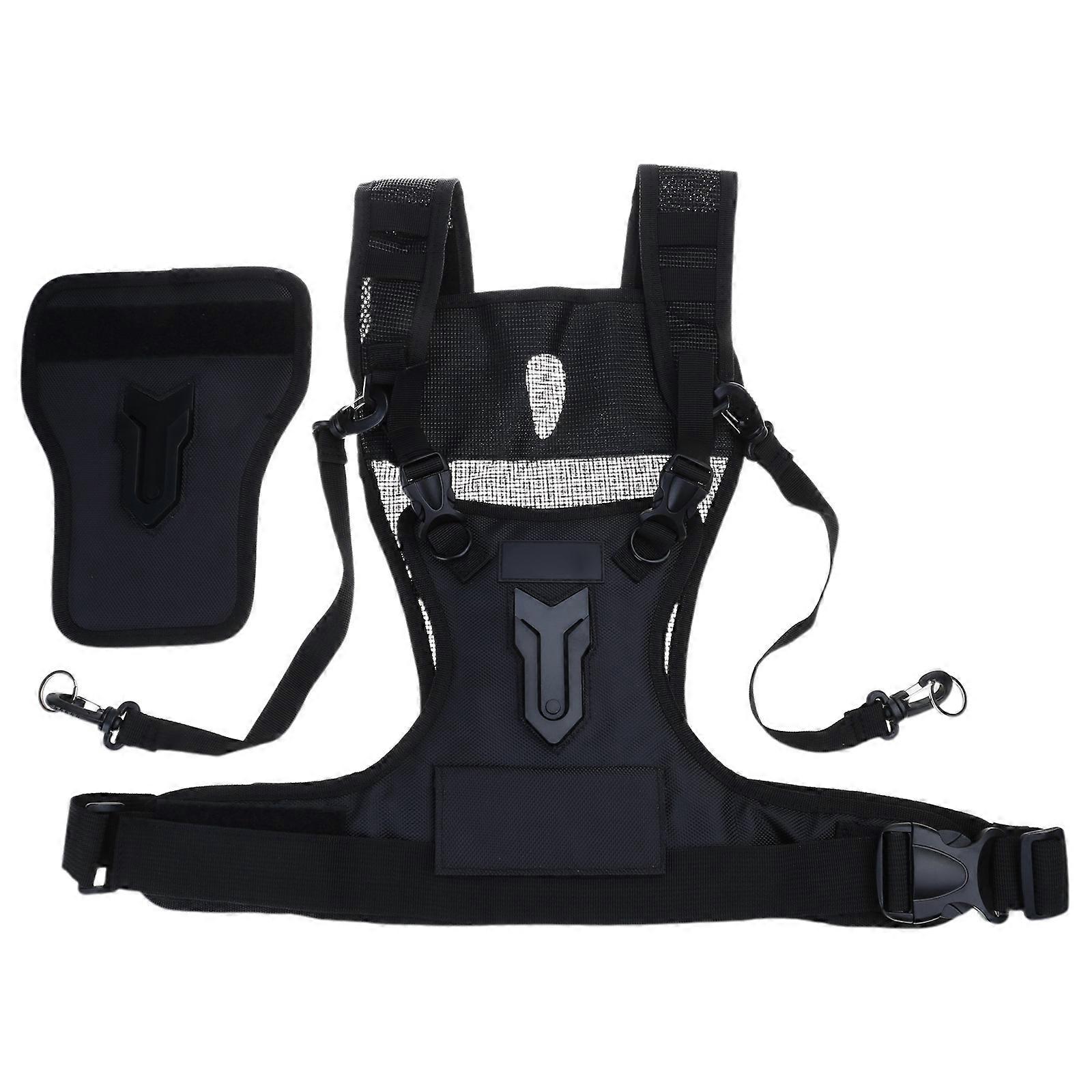 Camera Harness Nylon Double Camera Strap for Photographers with Breathable and Comfortable Shoulder Support Multicolor