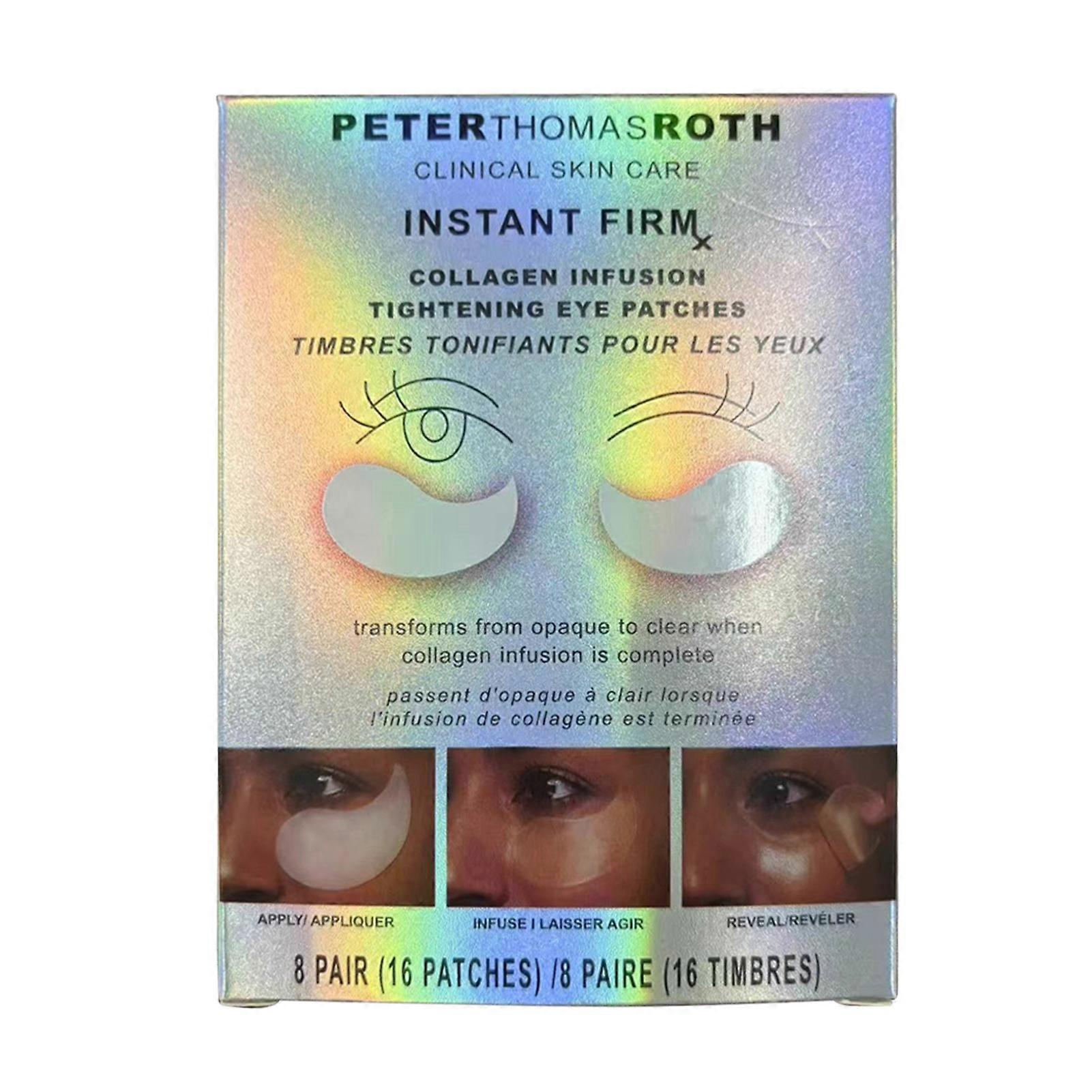 Instant Firm Eye Patches Temporary, Collagen Peptide Firming Eye Mask for Under Eye Bags and Wrinkles Filler Improve Wrinkles Dark Circles Fine Lines