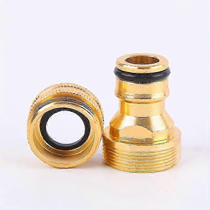 2 Sets of M22 M24 Threaded Hose Fittings, Faucet Quick Twist Fittings, Adapter Garden Quick Connect Fittings