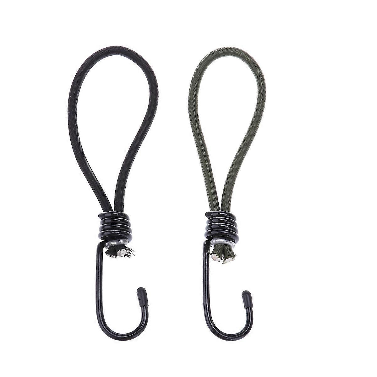 Elastic Hook Cord for Tent Use 4Pcs Durable Bungee Cord with Hooks