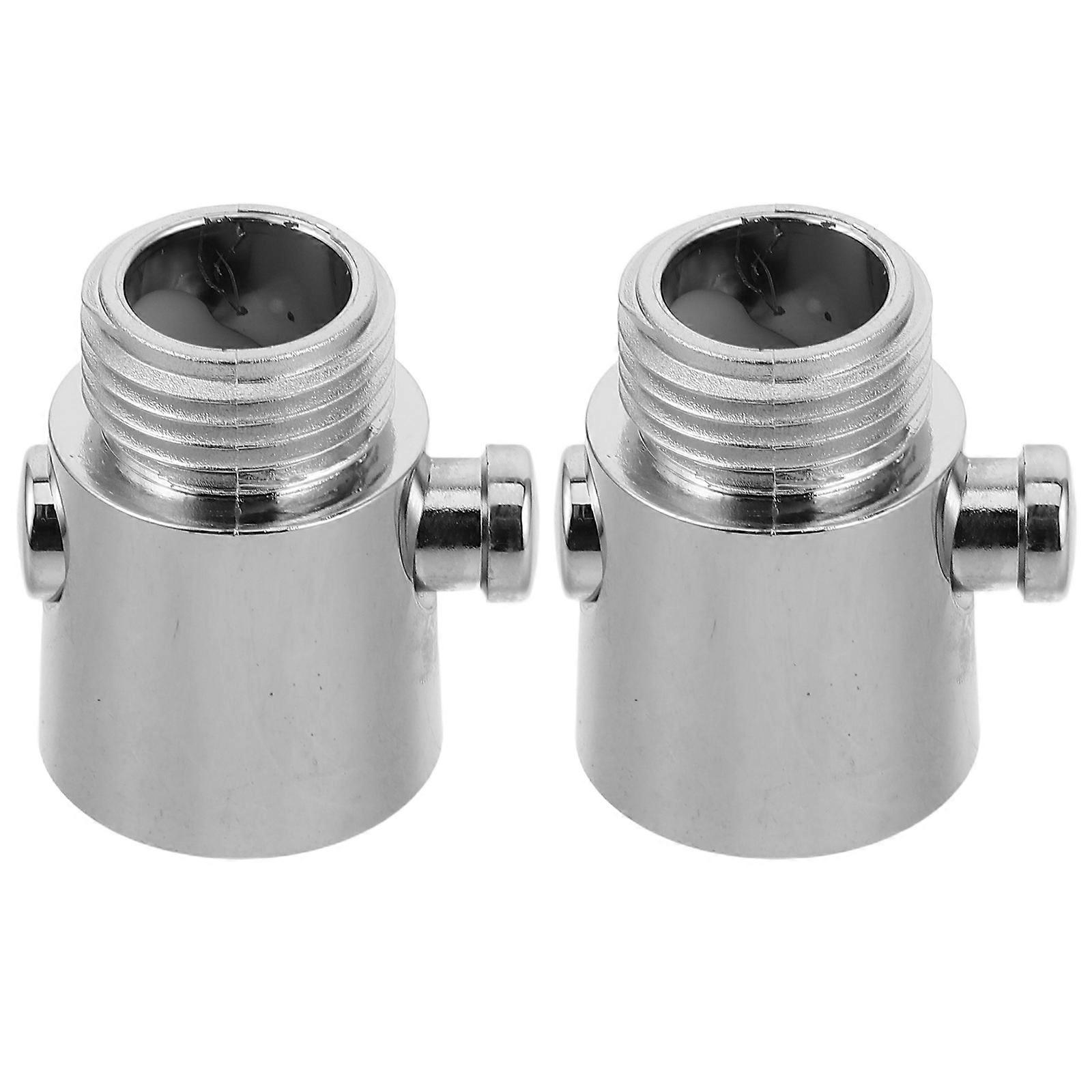 RV Shower Head Valve 2Pcs Water Flow Control Valve Compact Shutoff For Adults RV Camping Adjustable Flow