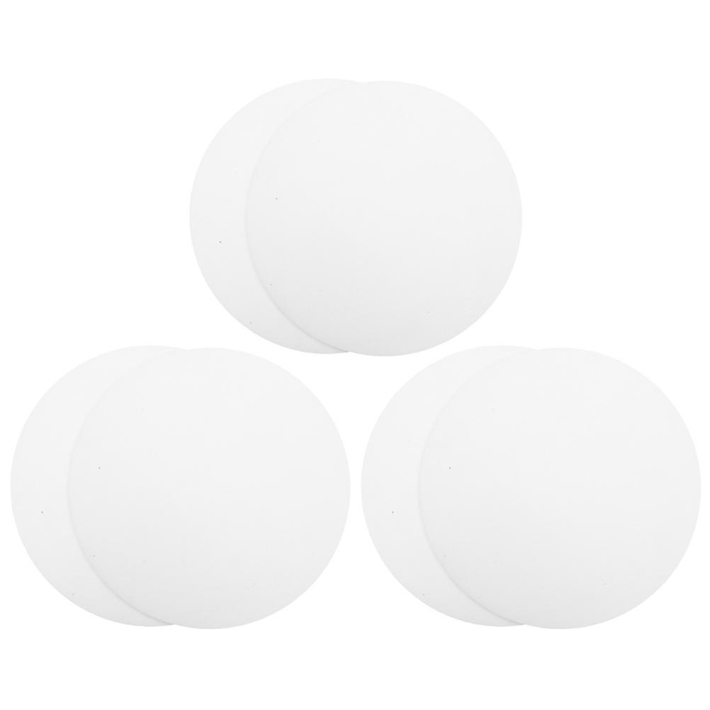 6Pcs Light Diffuser Covers for Downlight Fixture with White Pc Material