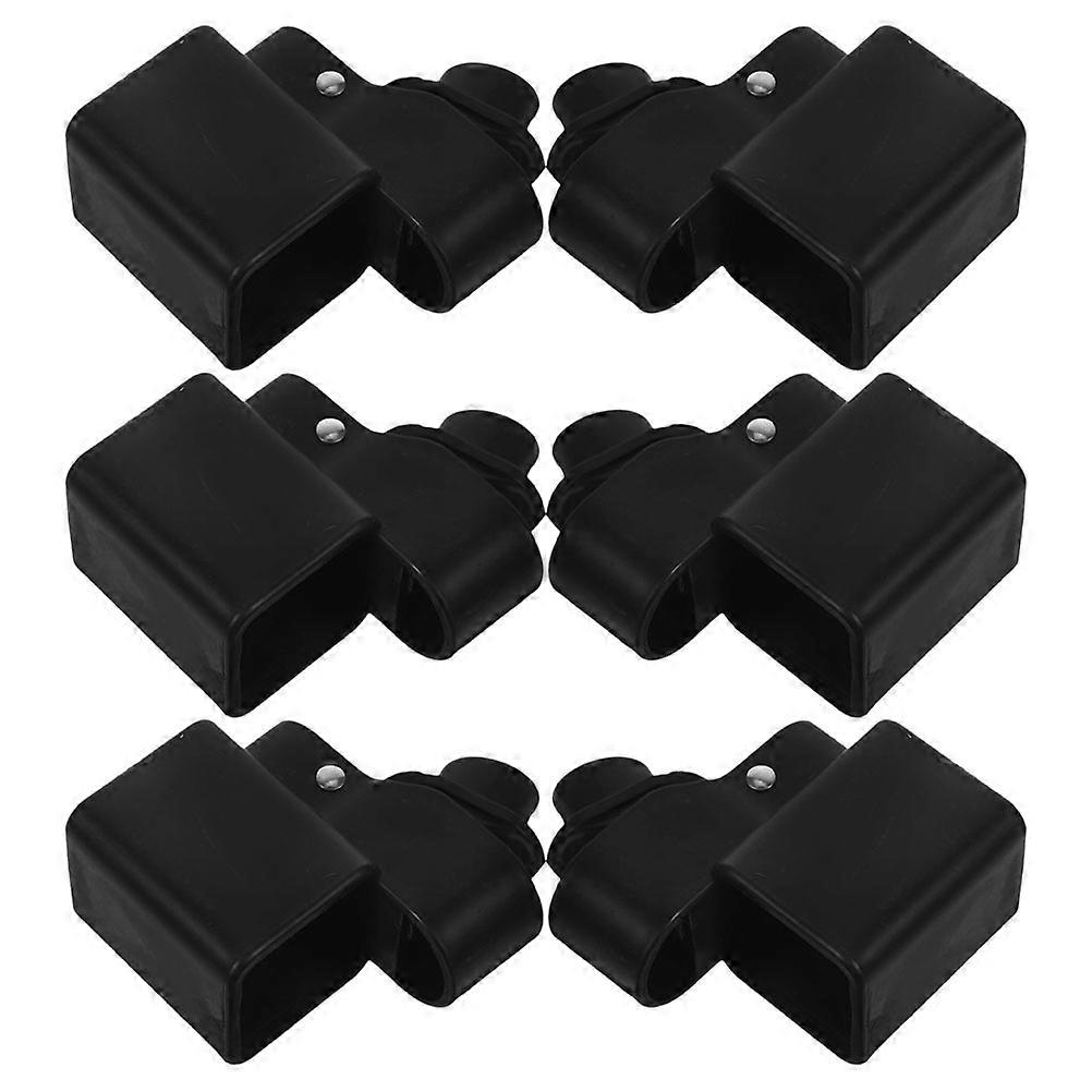 Black Canopy Pole Switch Replacement 6Pcs Automatic Tent Leg Adjustment Tool