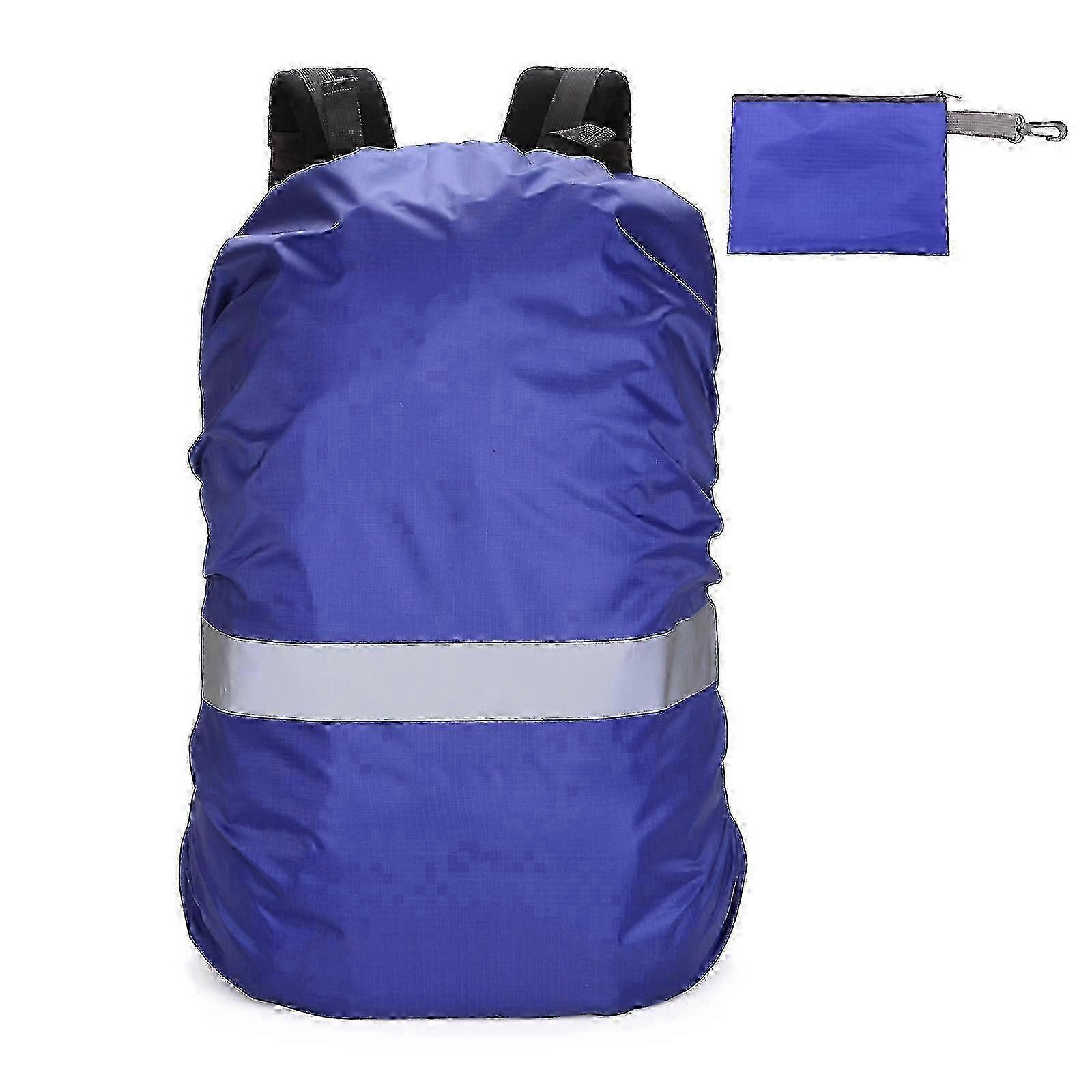 Adjustable Strap Waterproof and Reflective Rain Cover for Backpacks 25-26