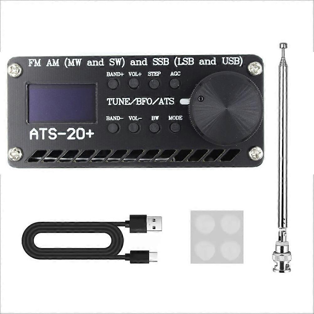 ATS-20+ Plus Si4732 Radio Receiver FM AM MW SW SSB LSB USB Full Band DSP Receiver Portable Digital Radio