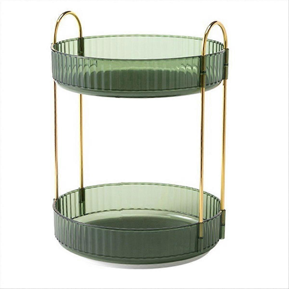 360-Degree Rotating Storage Tray Countertop Organization Frame