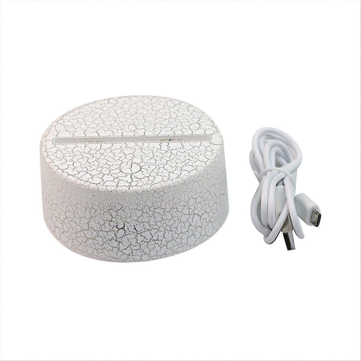 Crack Base LED Night Light Atmosphere Desk Lamp Sensing Touch Base
