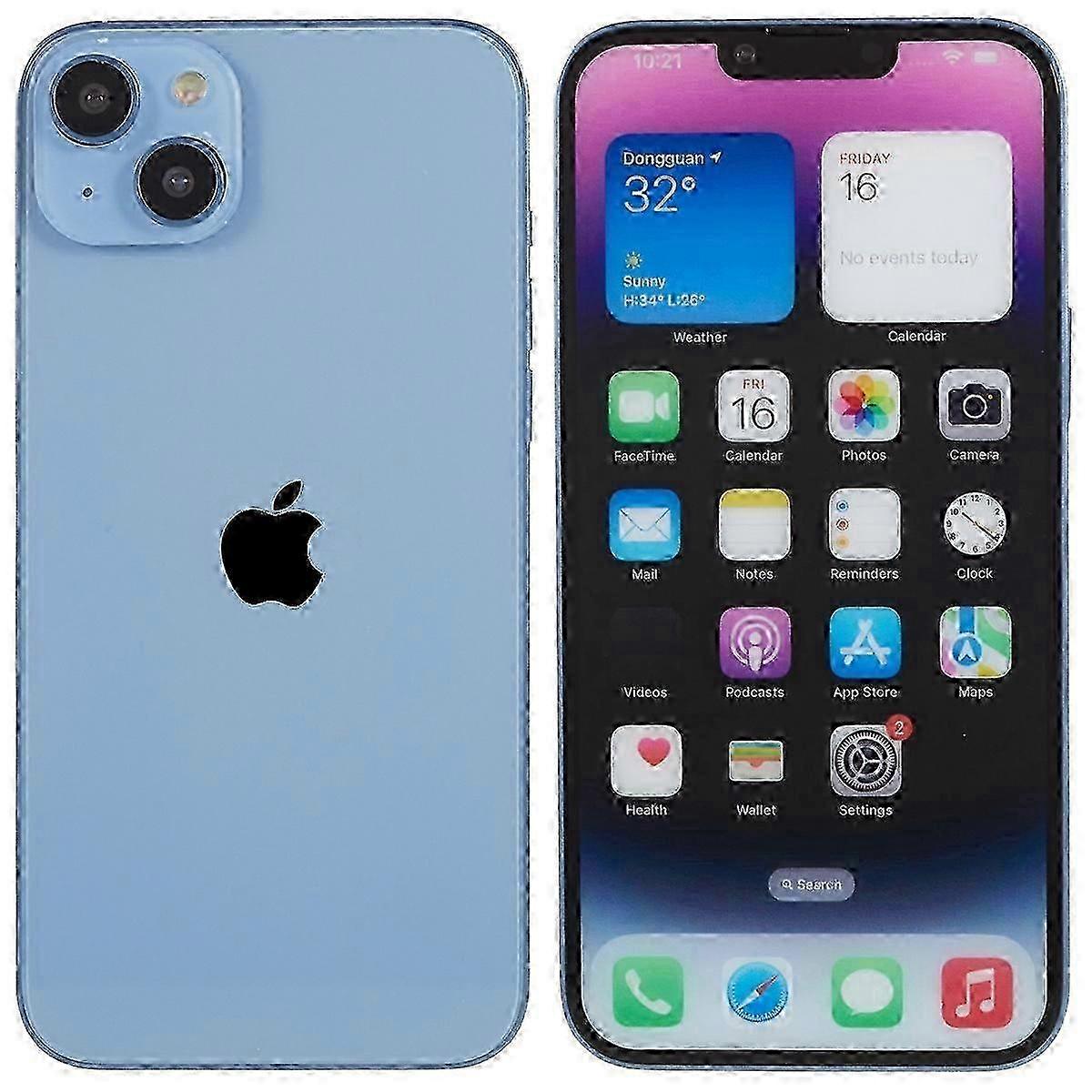 For iPhone 14 Dummy Phone Display Model with Accurate Weight and Dimensions for Retail Store Display