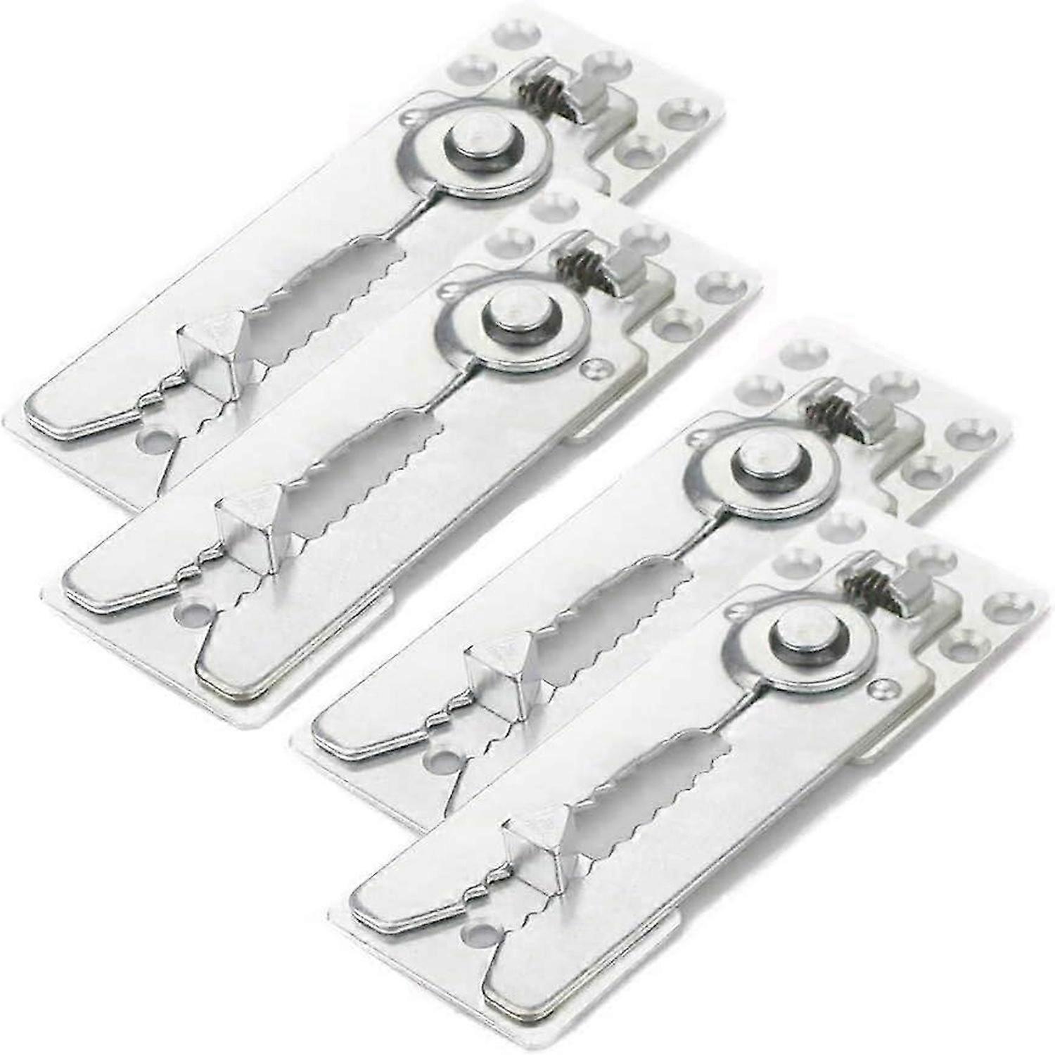 4 Pack Sofa Snap Sectional Couch Connector with Screws, large corner sofas support boards,155mm