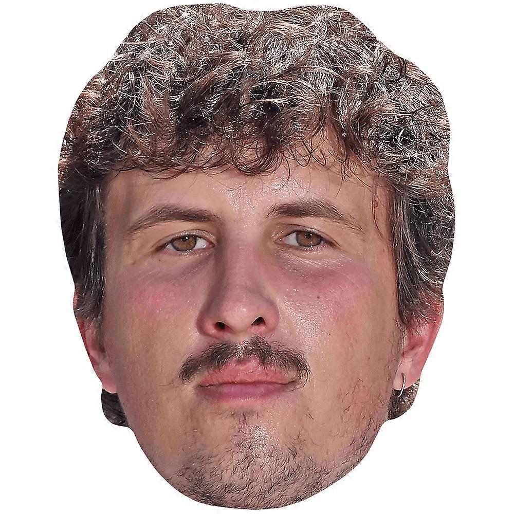 Arthur Hill (Curls) Big Head. Larger than life mask.