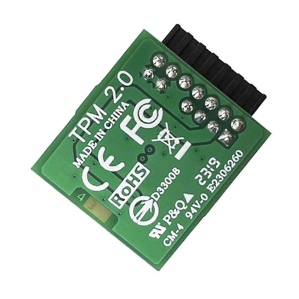 TPM 2.0 Encryption Security Module Board 14Pin TPM 2.0 Module LPC TPM MS-4136 for Motherboards