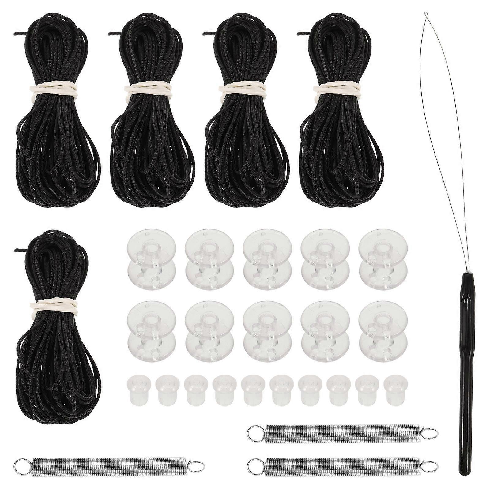 Roller Blind Repair Kit Created For Rv Owners Ideal For Day And Night Use Black Plastic Functionality 1 Set