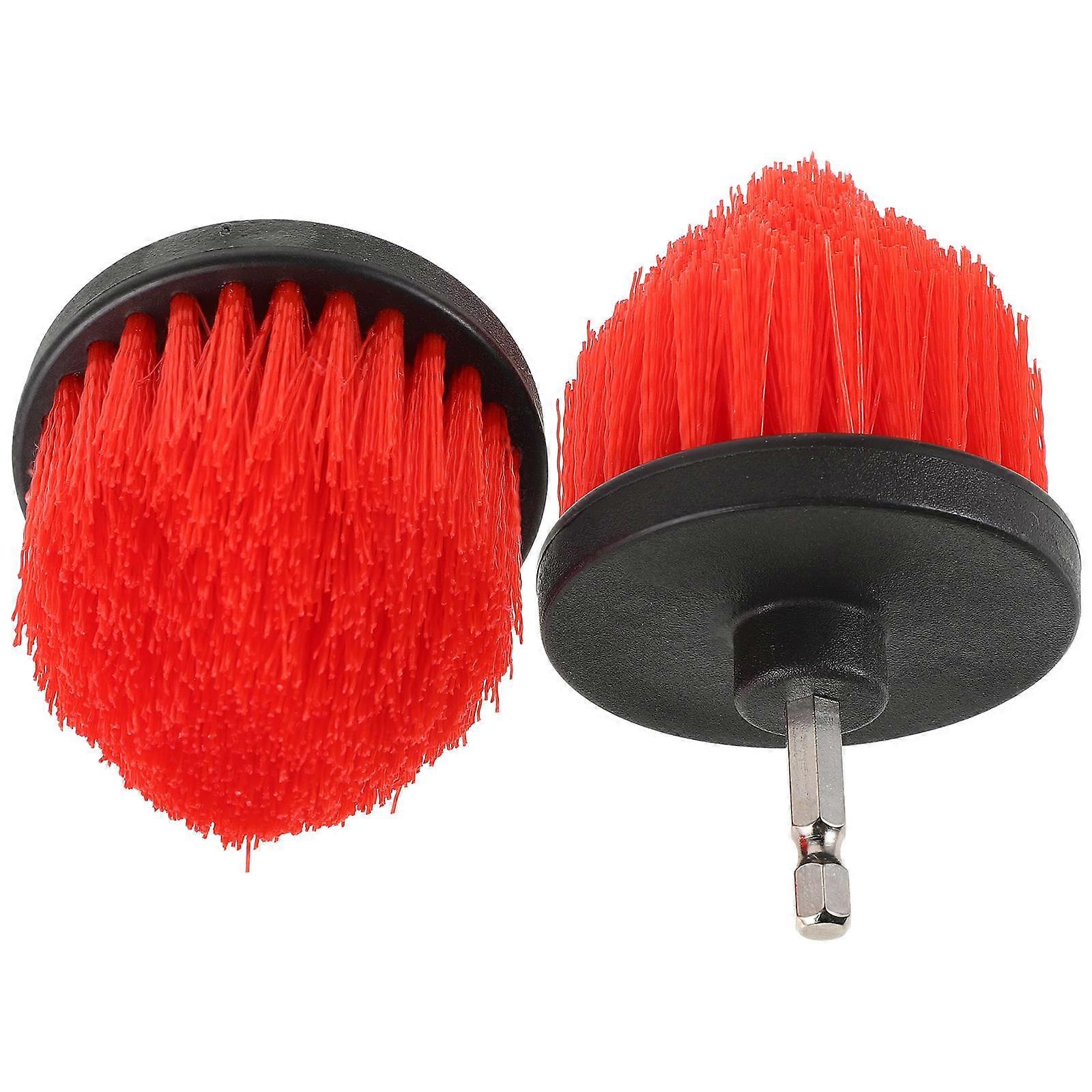Drill Scrub Brush Brush Attachment for Cleaning 2Pcs Durable Cleaning Brushes