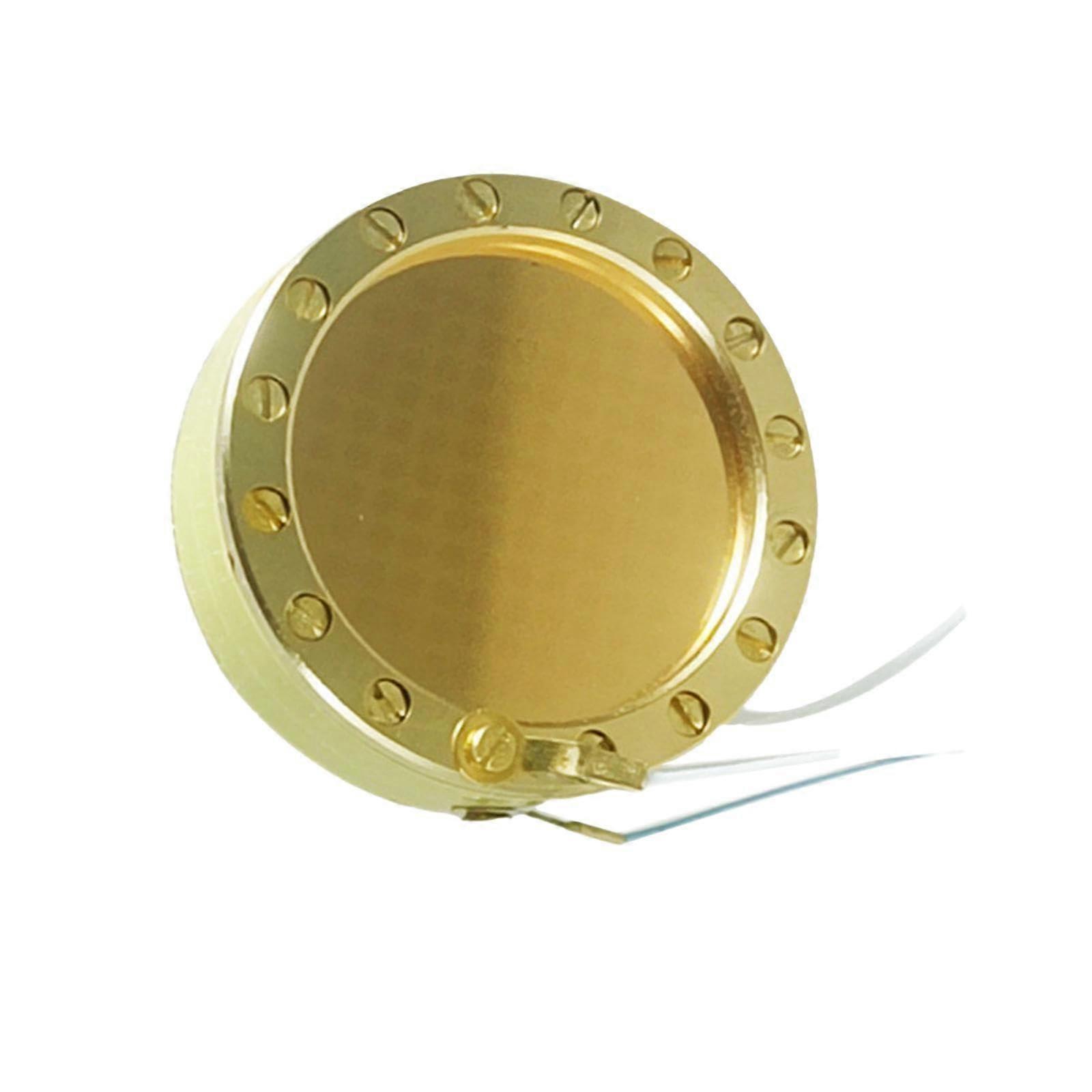 34mm Diaphragm Microphone Core Copper Mic Accessory Gold For Video Recording