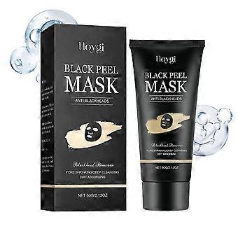 Charcoal Peel Mask with Collagen & Hyaluronic Acid  Deep Cleansing, Hydrating, Gentle Exfoliation for Bright, Youthful Skin