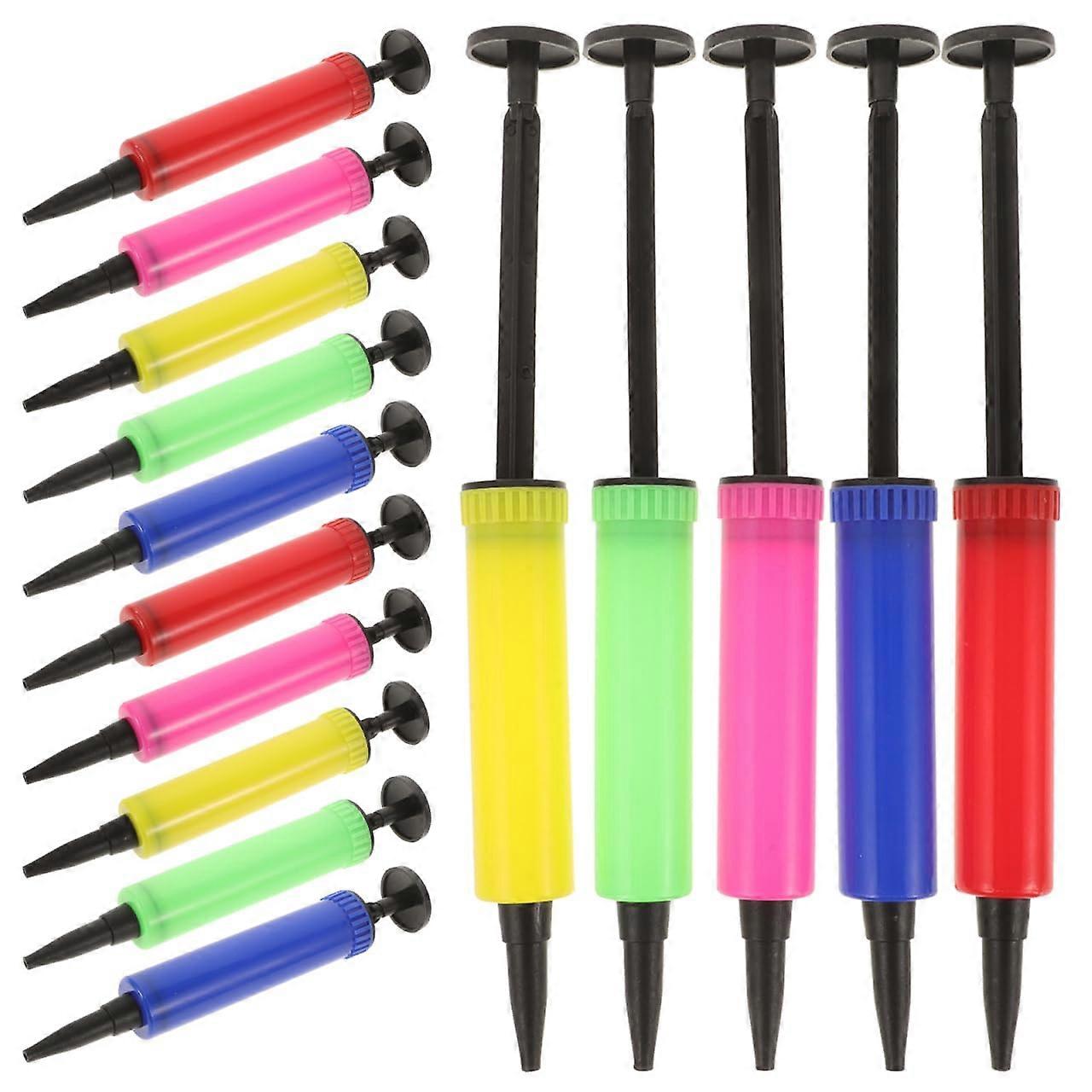 Electric Balloon Pump with Fast Inflation for Party Decorations and Latex Balloons, 15pcs Set