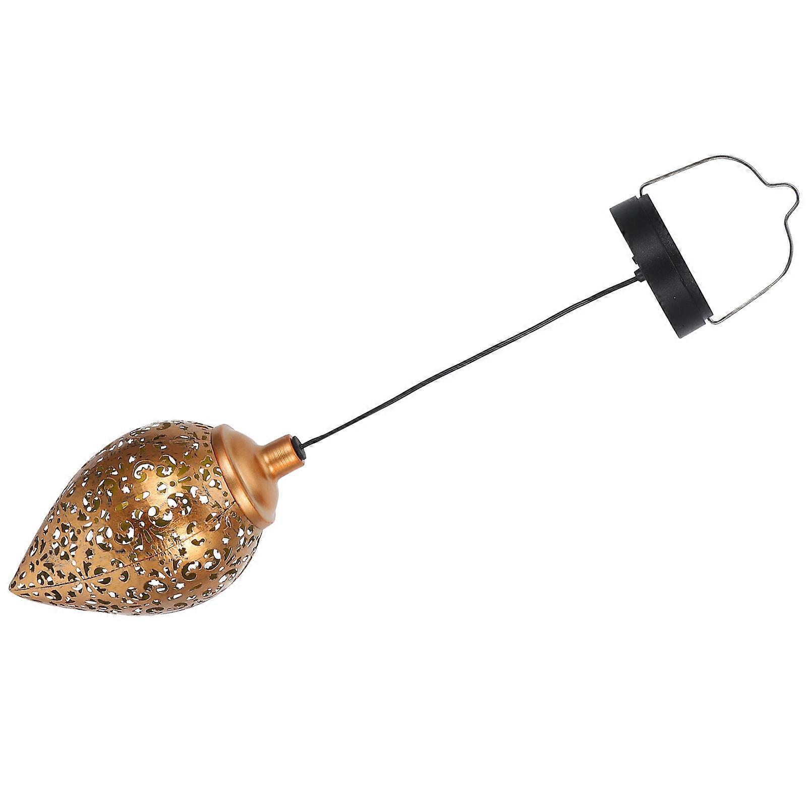 Solar Powered Outdoor Lantern with Light Sensor for Night Use Home Garden