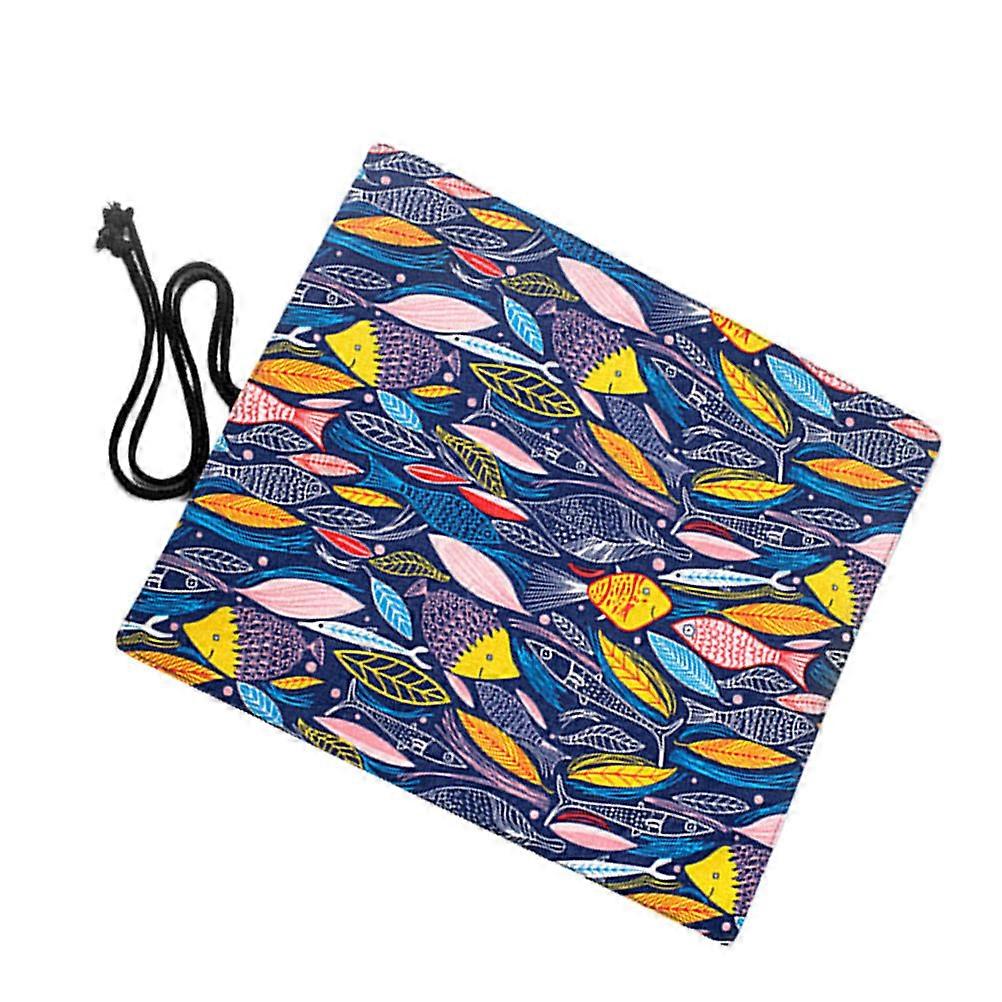 Multi Color 20 Slots Pencil Case for Paint Brush Rollup Organizer