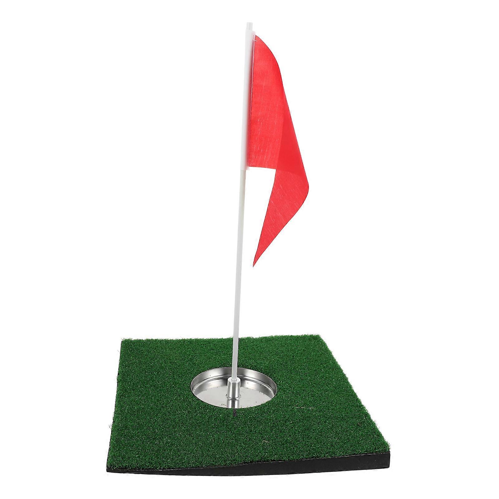 3 Sets Golfs Putting Cup Aid Suitable For Golf Enthusiasts And Sports Training Users Rectangular Shape Durable EVA Material