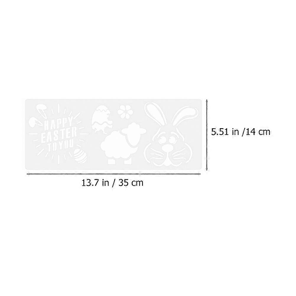 Wall Paint Stencils Easter Drawing Templates for DIY Craft 12Pcs Set