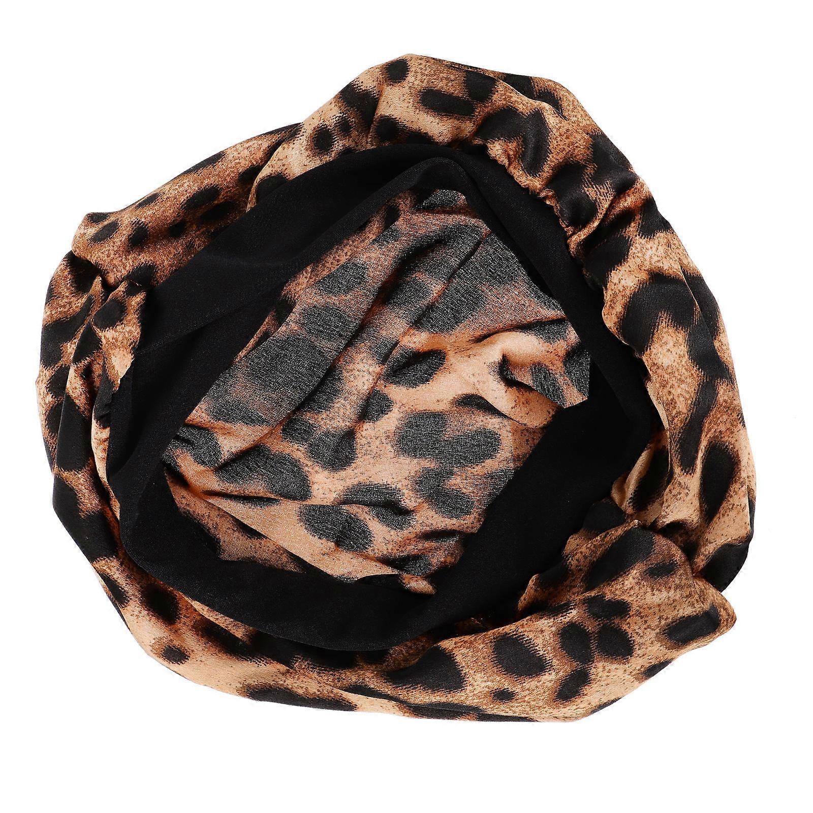 Hair Care Cap Simulation Silk for Sleeping with Elastic Band