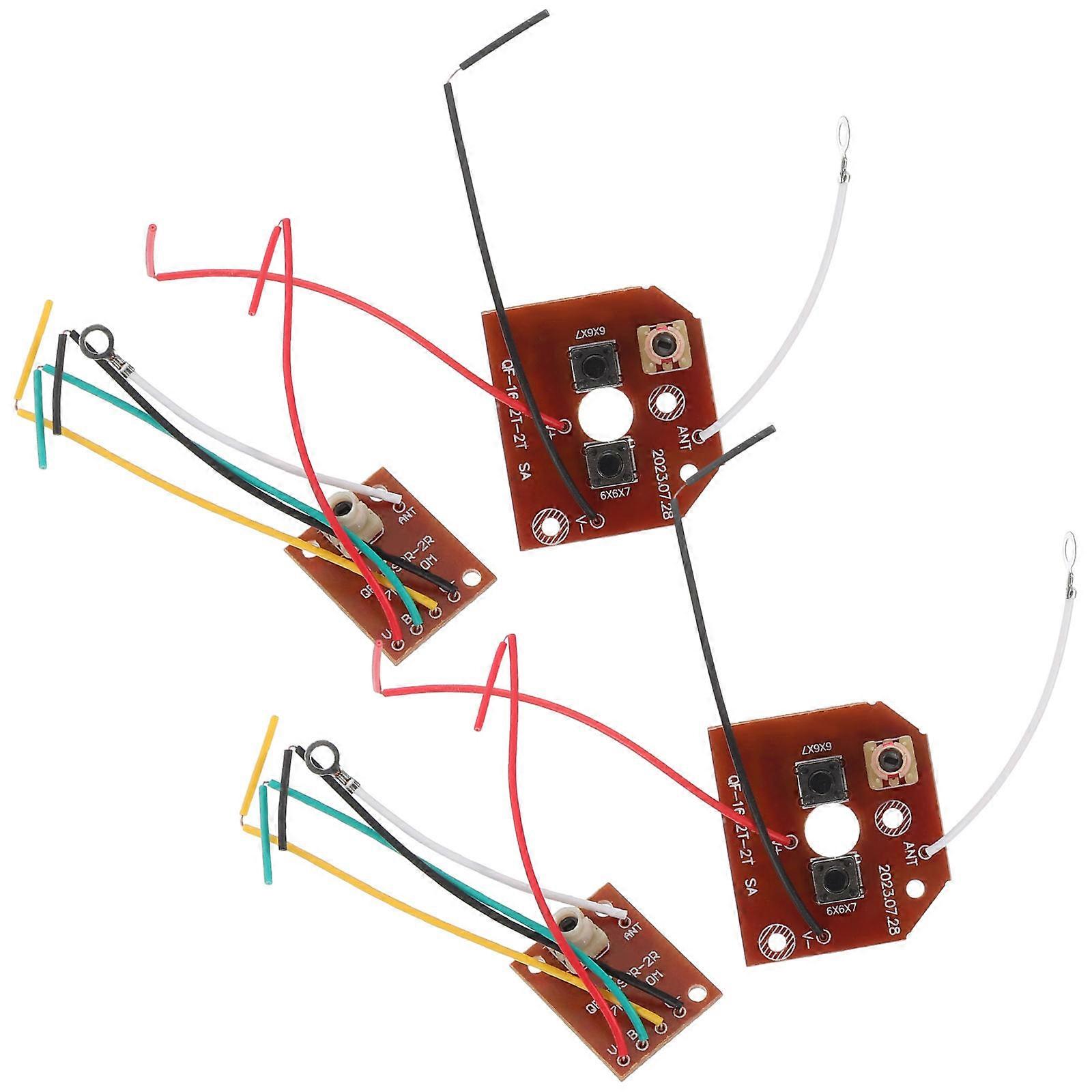 Remote Control Module Science Experiment Two-Channel DIY 2Sets for Rc Toy