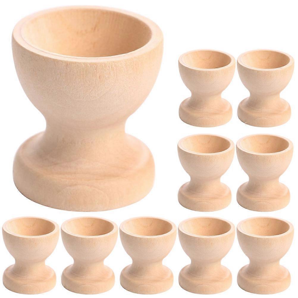 Creative Egg Tray 10Pcs Smooth Surface Oval Shape Ideal For Christmas And Easter Theme Decoration DIY Craft Storage Needs
