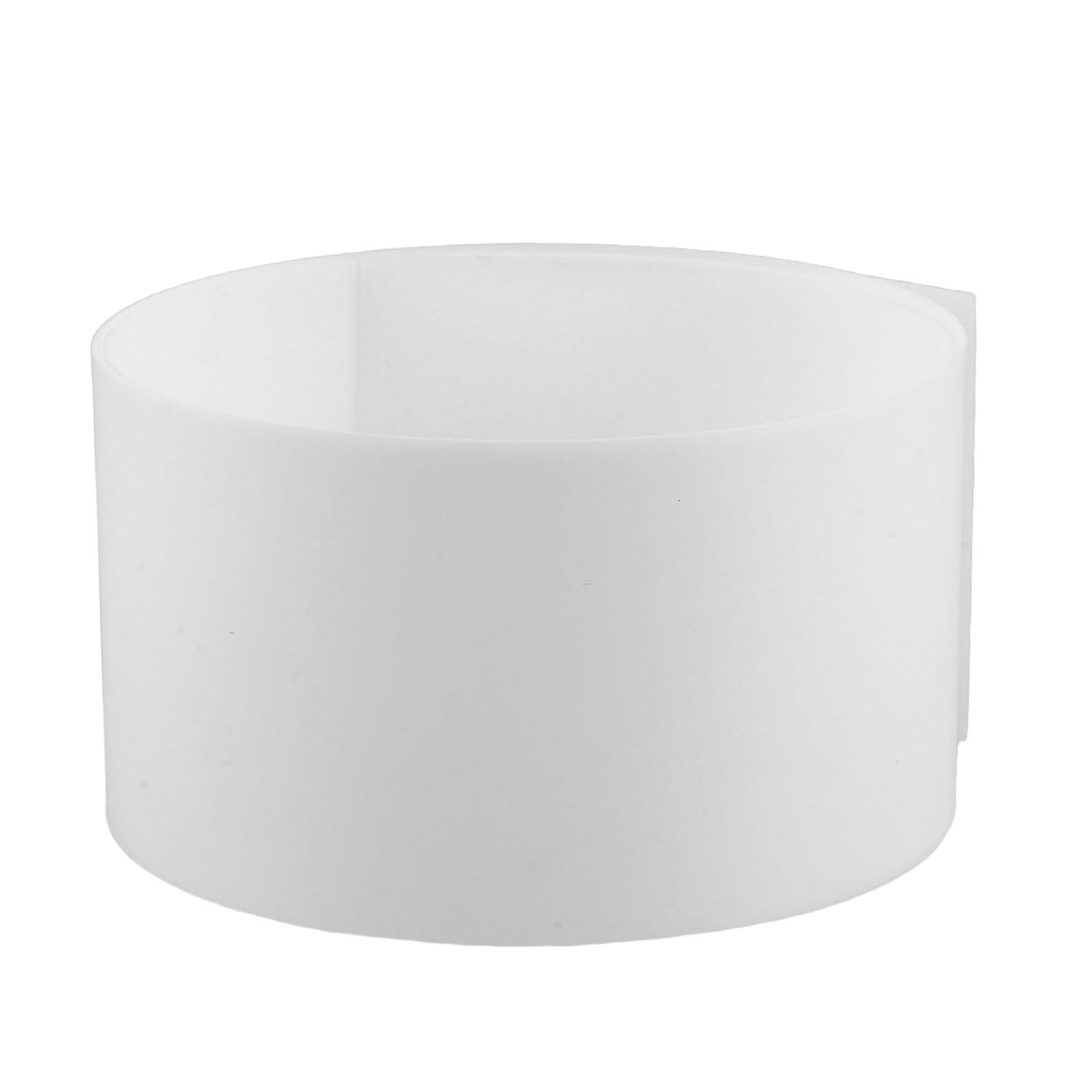 Light Diffuser Plate: Flexible LED Light Strip Cover Bendable Diffuser Sheet for LED Strip Channel Lighting Panel 122x7cm