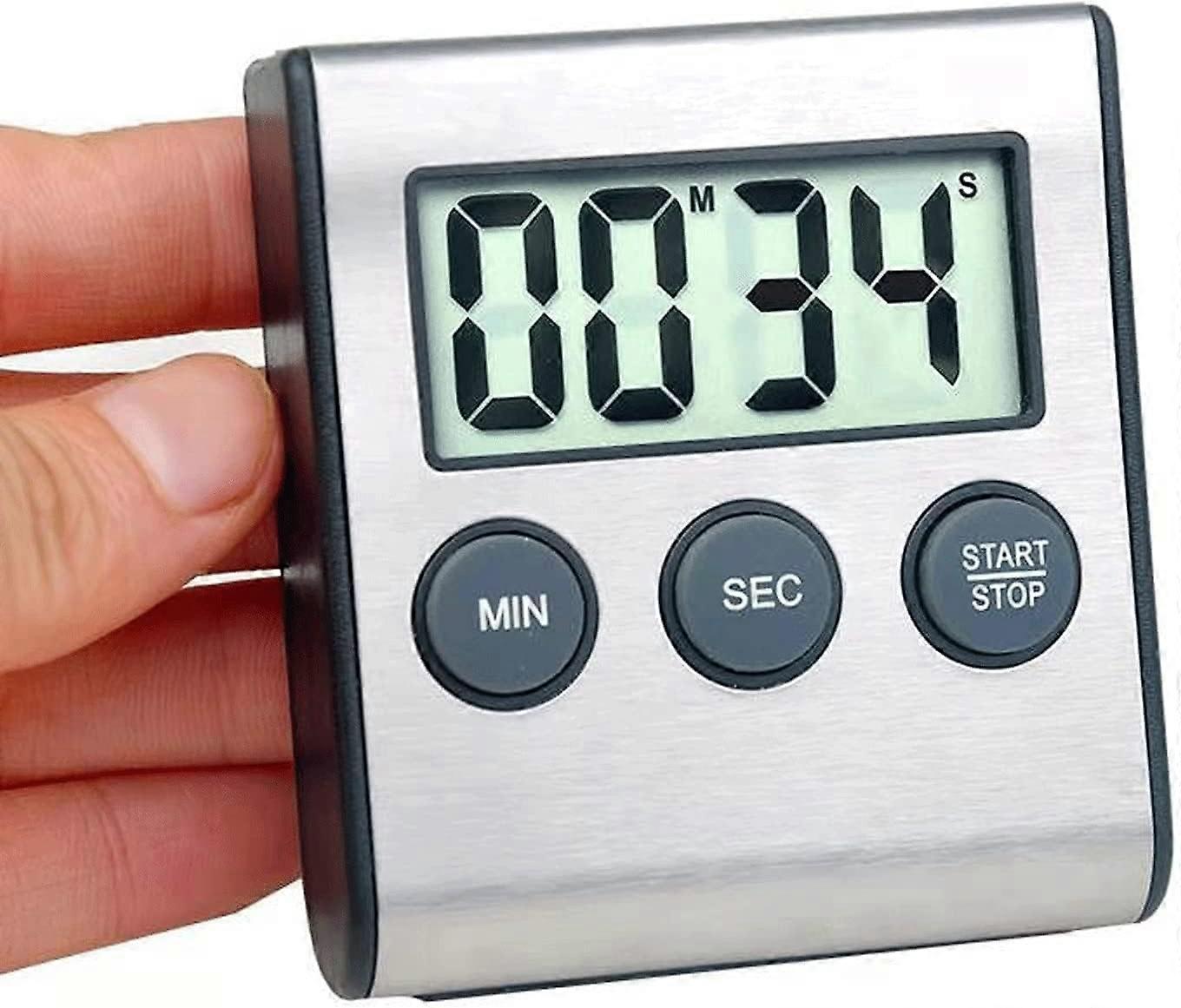 Digital Kitchen Timer, Magnetic Kitchen Timer, Large Digital Ringer