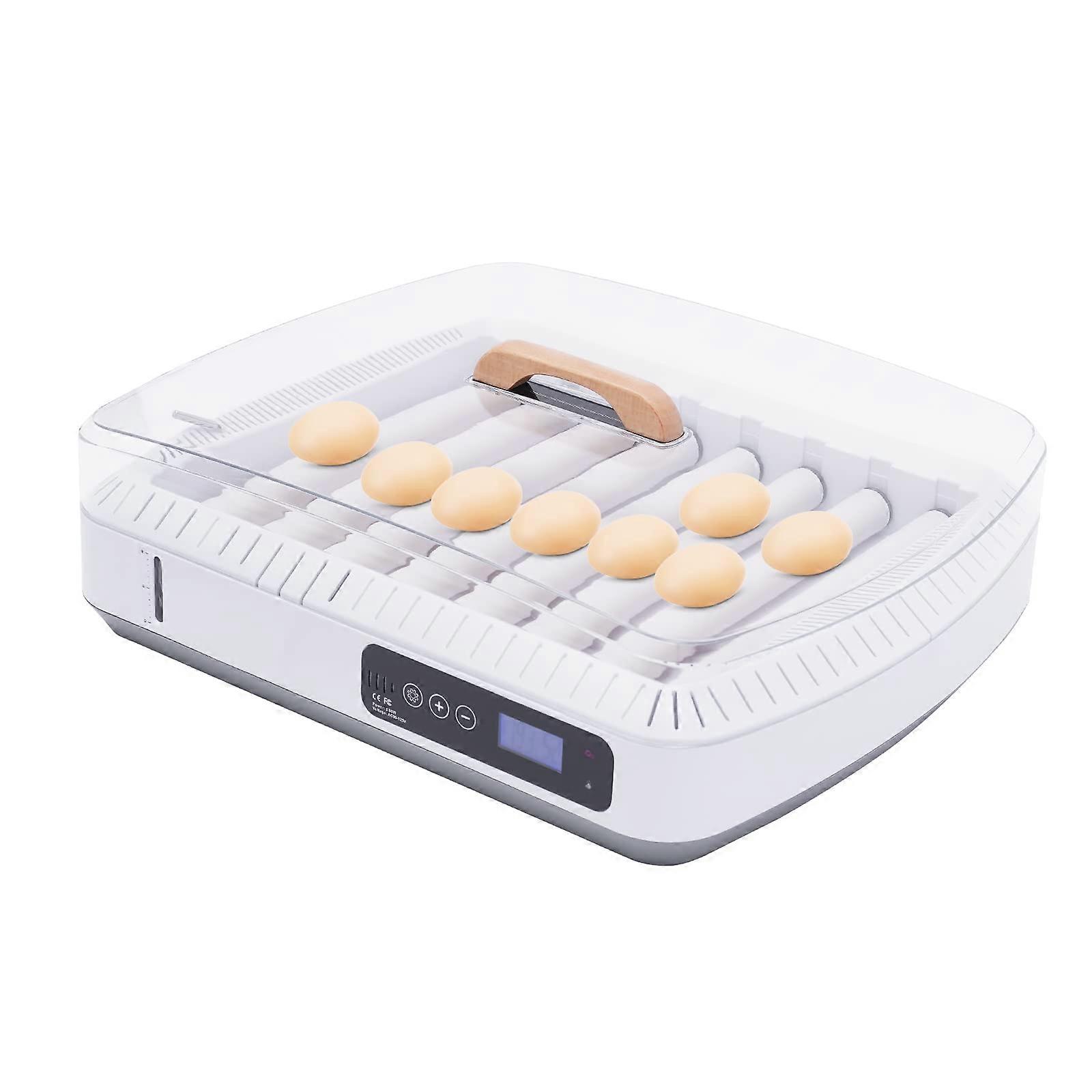 Automatic Chicken Egg Incubator 35 Eggs with Humidity Control, Auto Turning, 360° Clear View