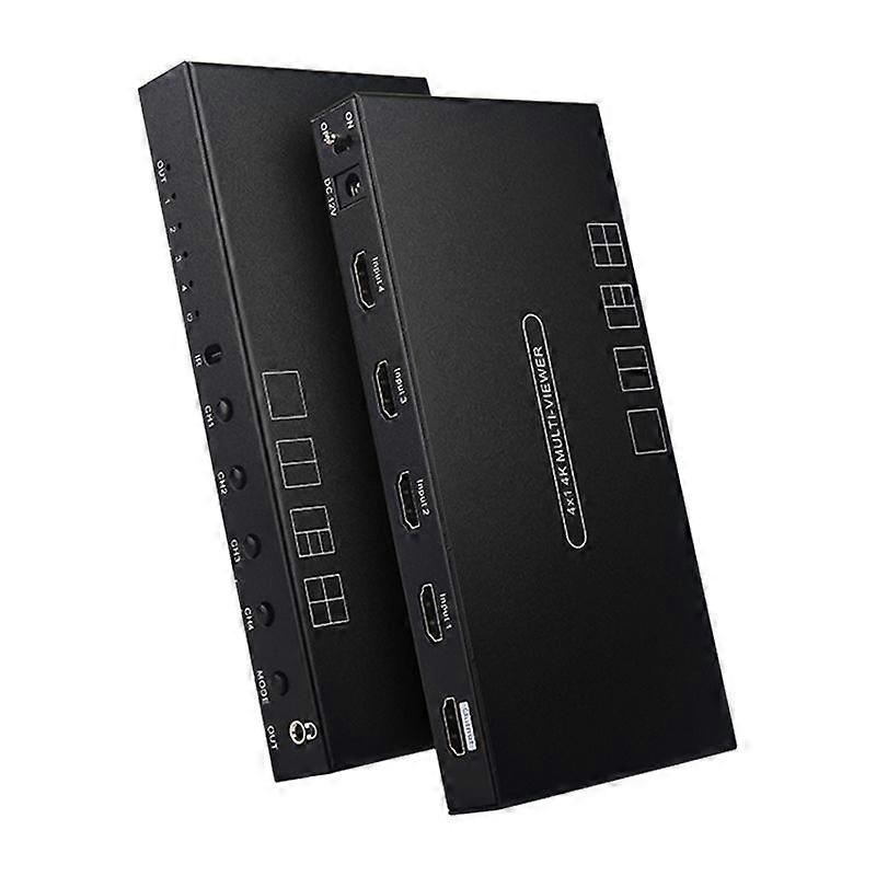 Measy MV4341 4 In 1 Out HDMI Splitter, Plug Type: EU Plug