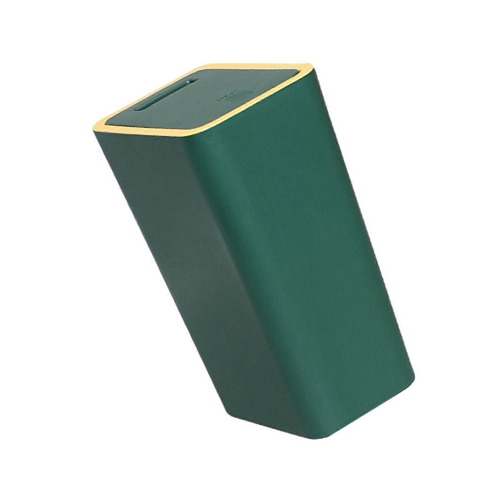 Large Capacity Trash Can with Sealed OdorControl Press Lid for Home and Office