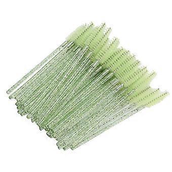 100PCS Disposable Eyelash Mascara Wands Applicators Multicolored Mascara Brushes