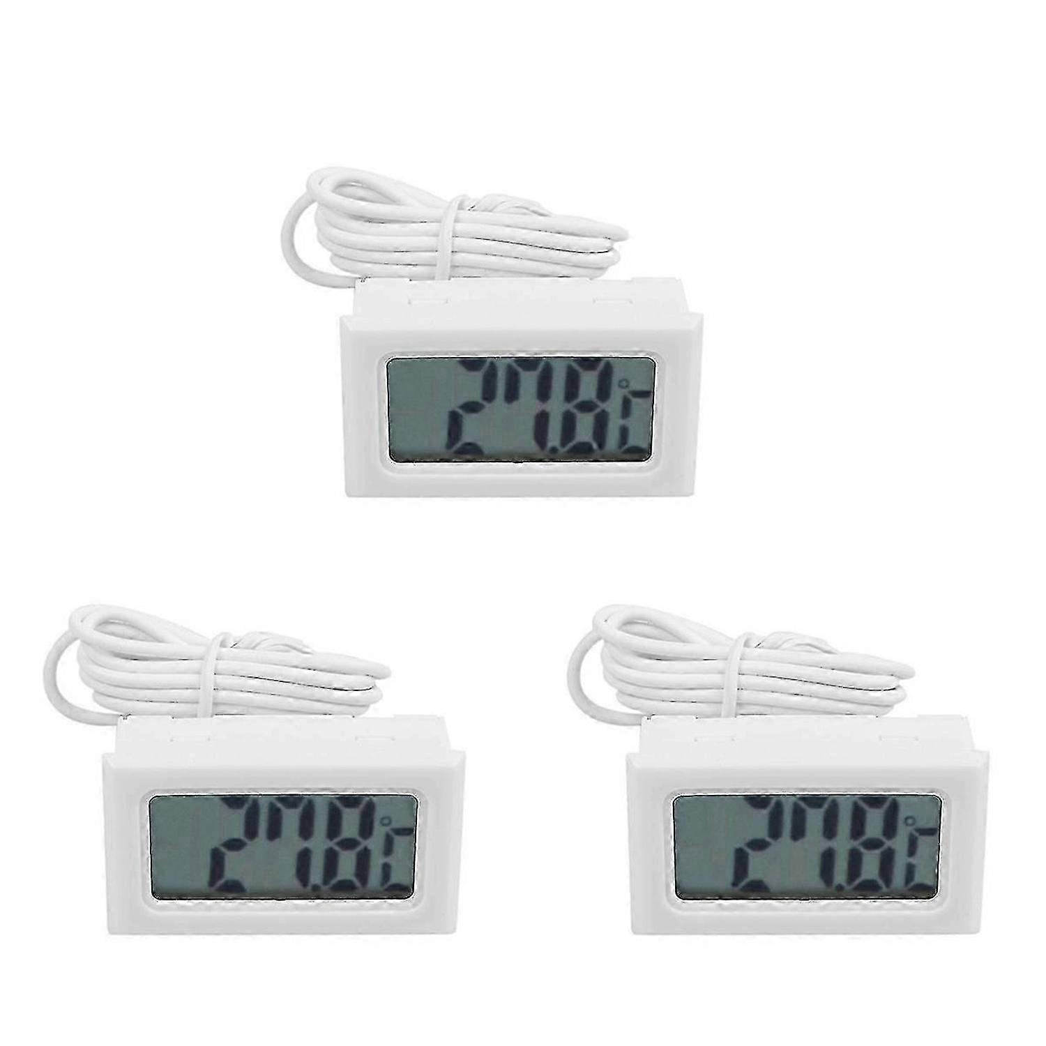 LCD refrigerator freezer compartment digital thermometer temperature