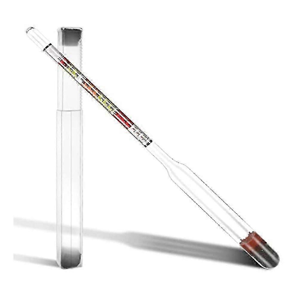 Triple Scale Wine Hydrometer for Beer Mead, Alcohol Tester for Winemaking