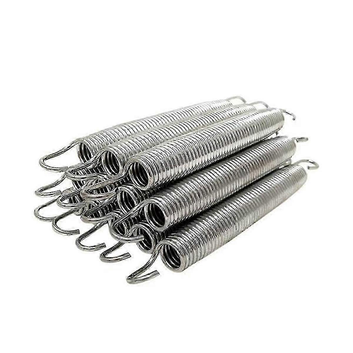 12pack 6.5inch Trampoline Spring Steel Replacement Kit For Extra Bounce Trampoline Accessories Silver