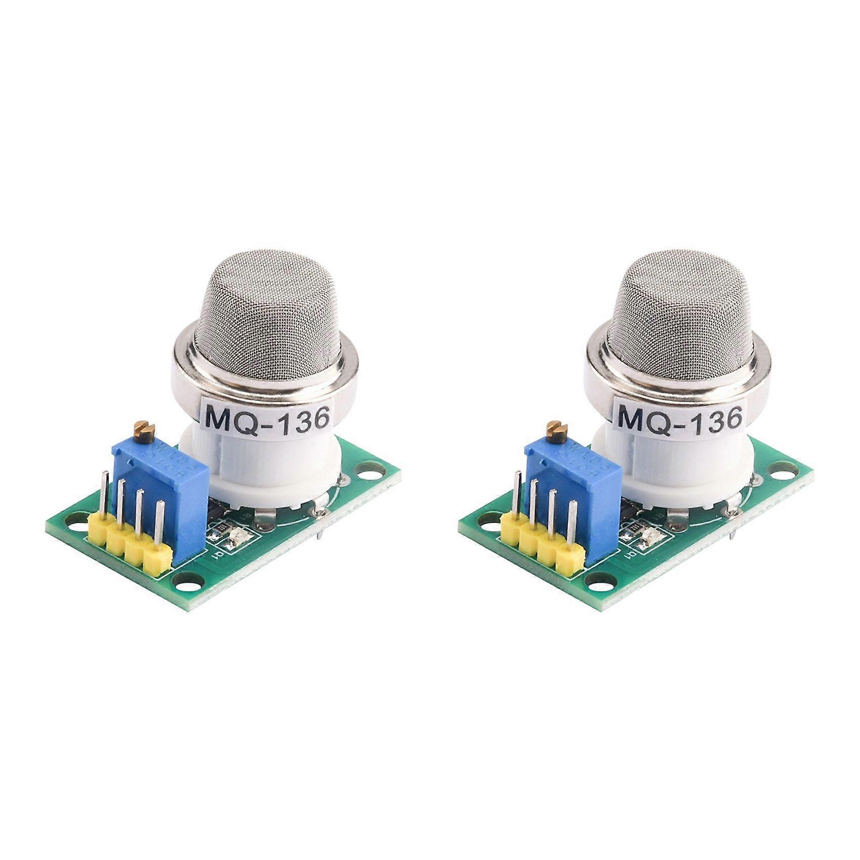 2X MQ136 Hydrogen Sulfide Gas Sensor Module H2S Gas Detection Sensor Module High Sensitivity Sensor Module