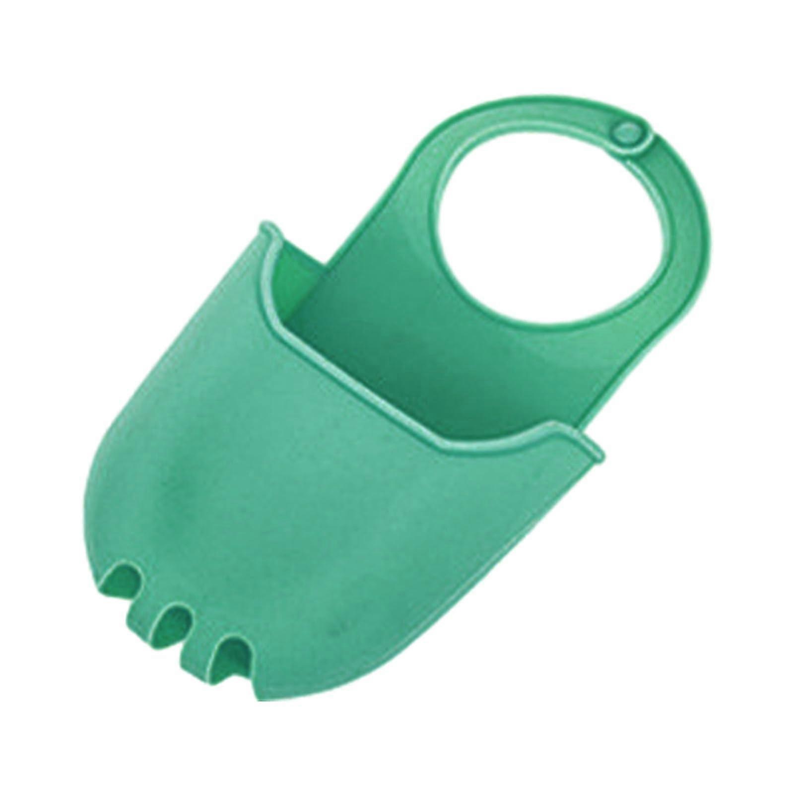 Adjustable Sink Sponge Holder with Drainage for Kitchen Soap and Sponge Organization