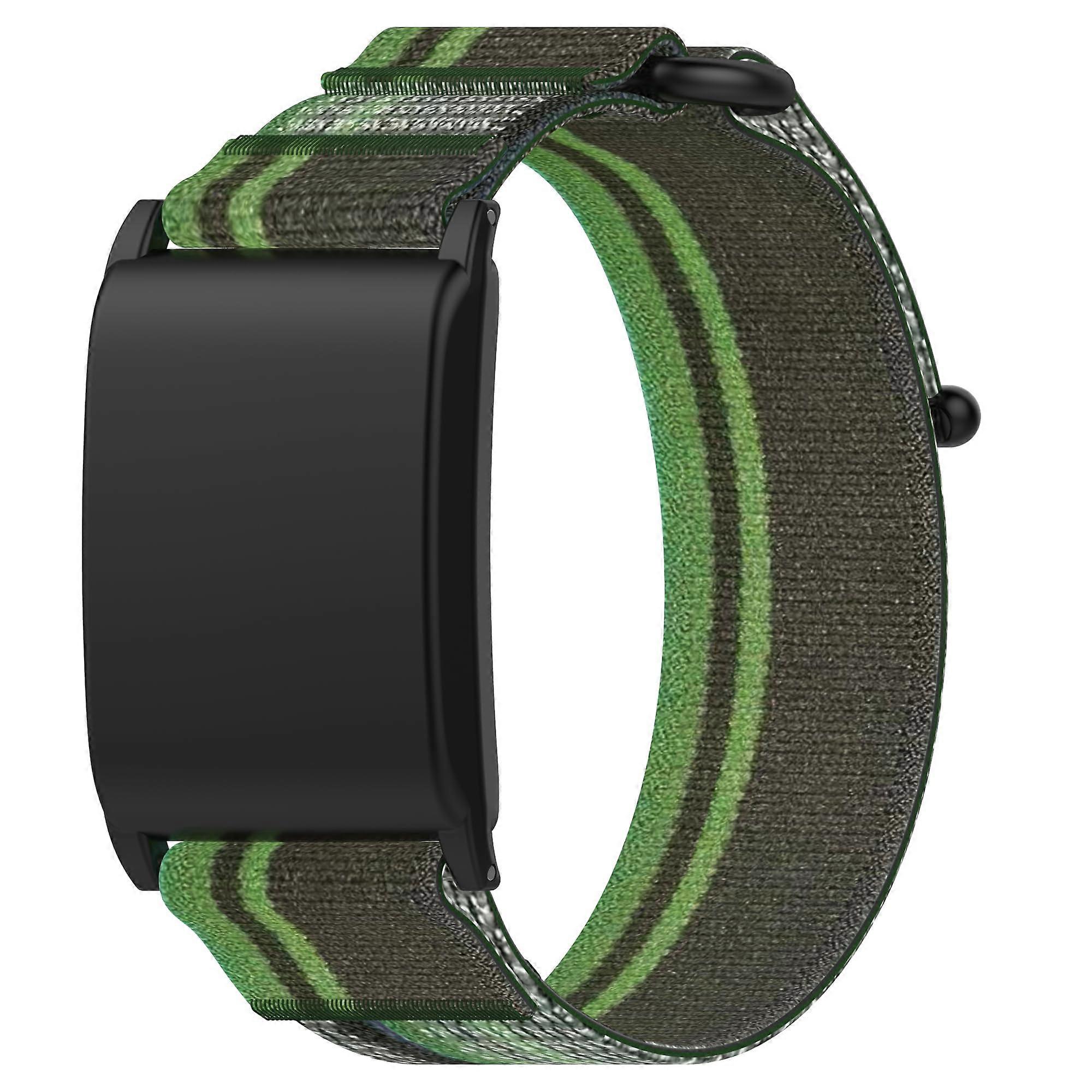 Replacement Elastic Nylon Strap Adjustable Breathable Sport Loop for Whoop 4.0 Green
