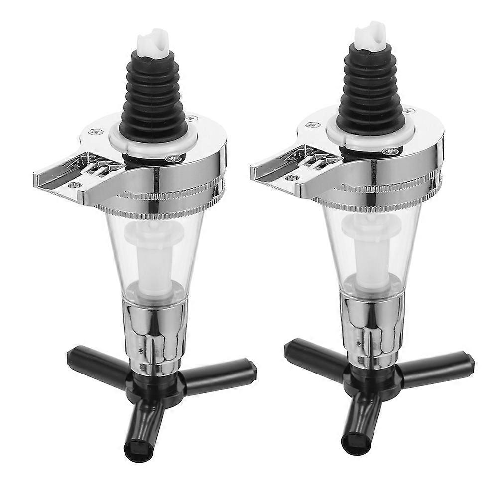 Wall Mounted Dispensing Pump Head Pourer 2Pcs Beverage Ration