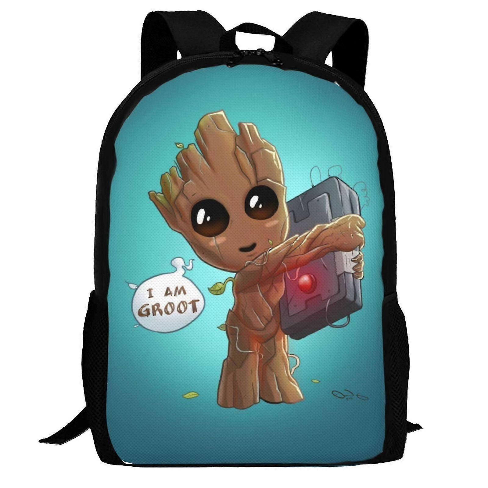 I Am Groot Backpack,laptop Backpack Lightweight Casual Daypackmulti-function Travel Backpack W350