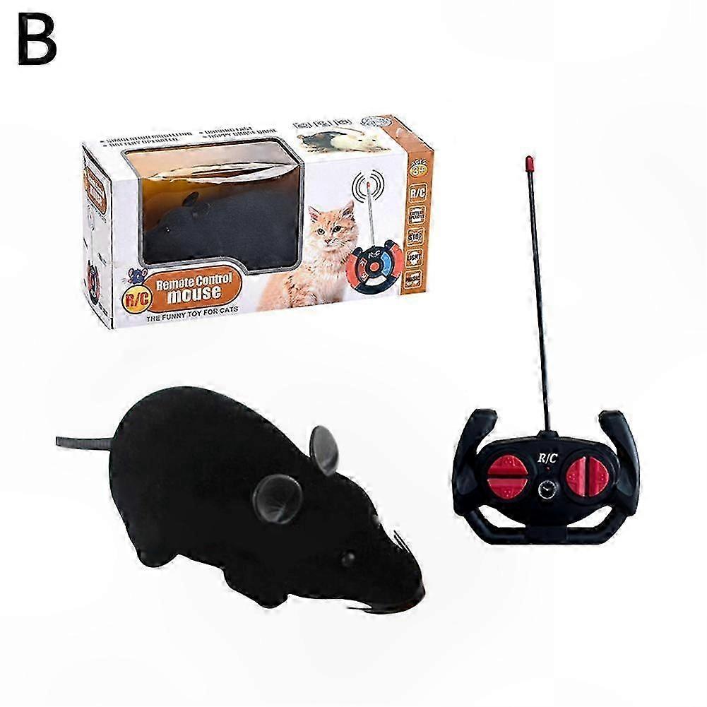 Souris électronique télécommandée pour chats et chiens