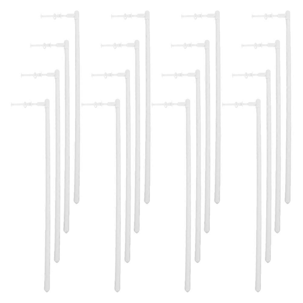 PVC Windmill Rods for Decor 30Pcs Durable Plastic Pinwheel Replacement Rods