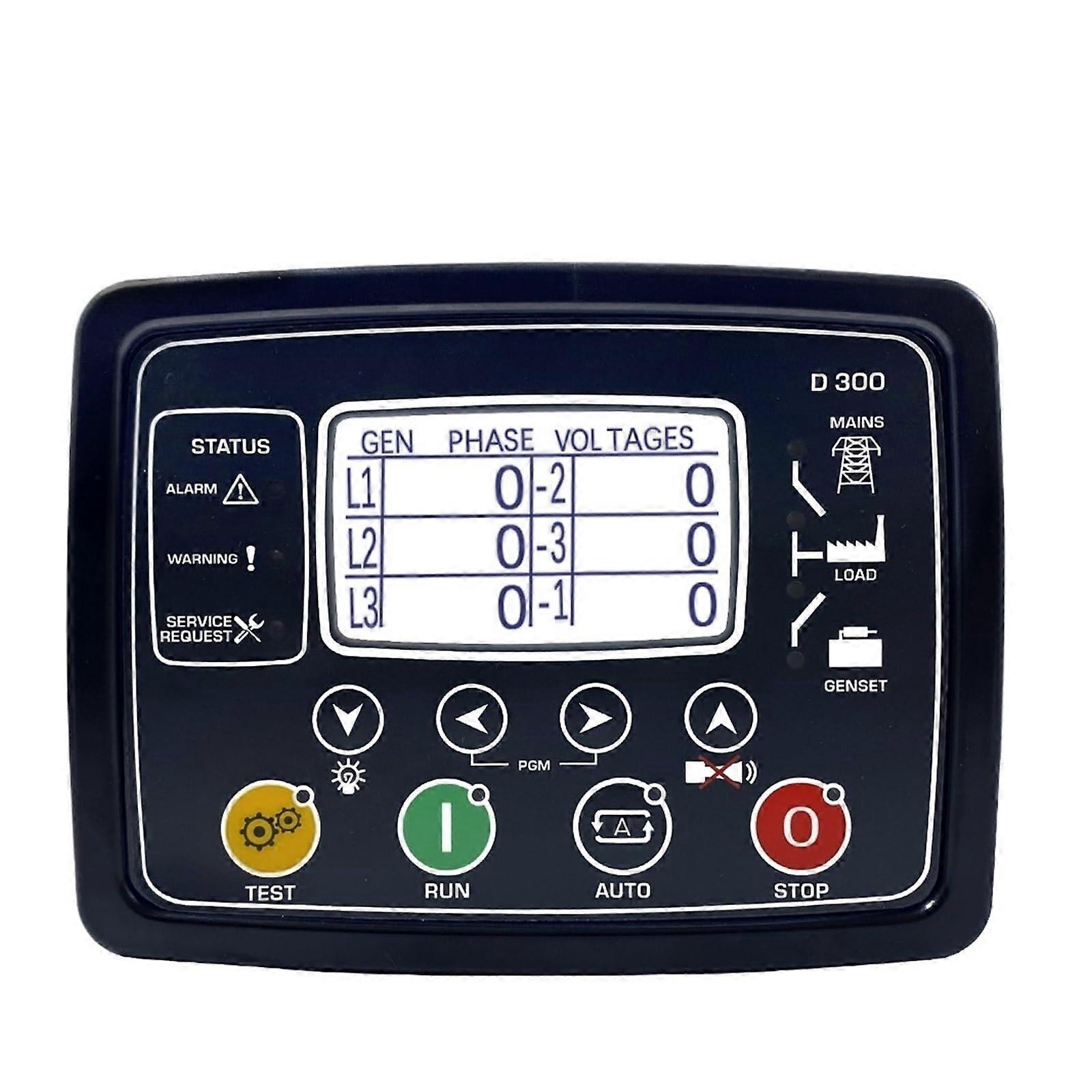 D300 MK2 Controller Panel Precise Fit Replacement for Generator Control Module and Genset Unit